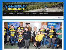 Tablet Screenshot of hamsterley-trailblazers.co.uk